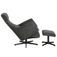 2 Piece Aziz Recliner Armchair & Footstool Set